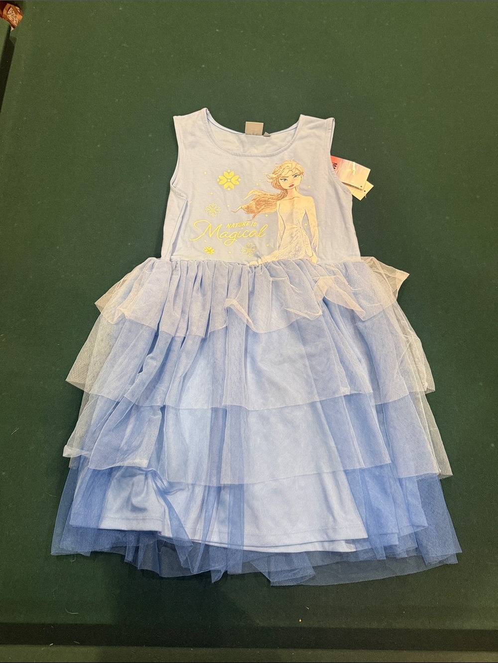 MAD Engine Light Blue Layered Tulle Princess Dress